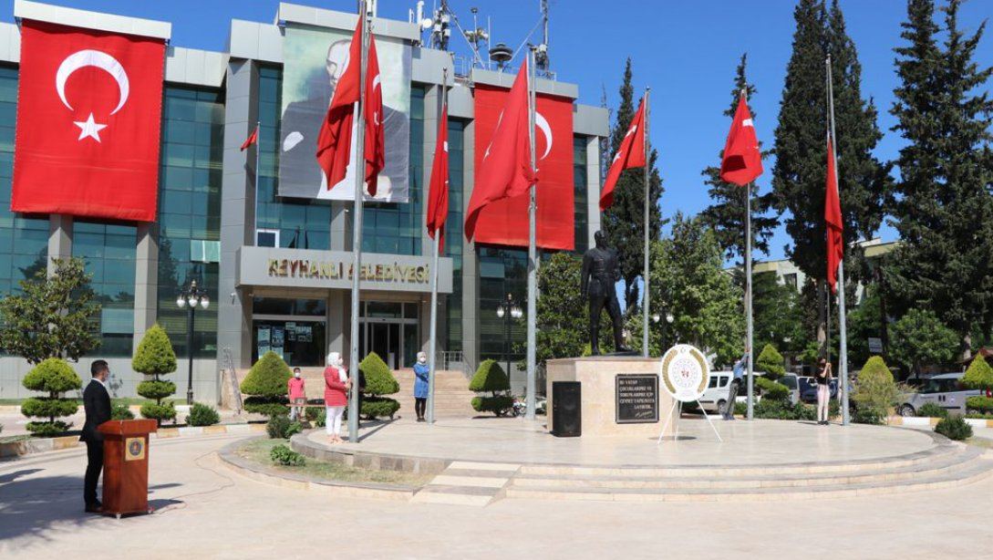 19 Mayıs Atatürk'ü Anma, Gençlik ve Spor Bayramı Çelen Sunma Töreni